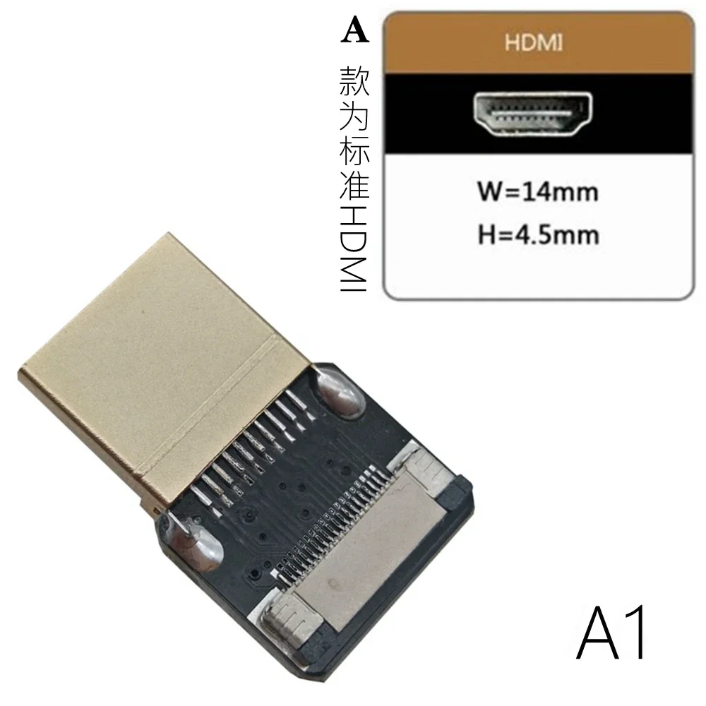 Fpv mini hdmi para hdmi cabo, câmera, computador, projetor, mini cabeça para tv, vídeo hd, framboesa pi