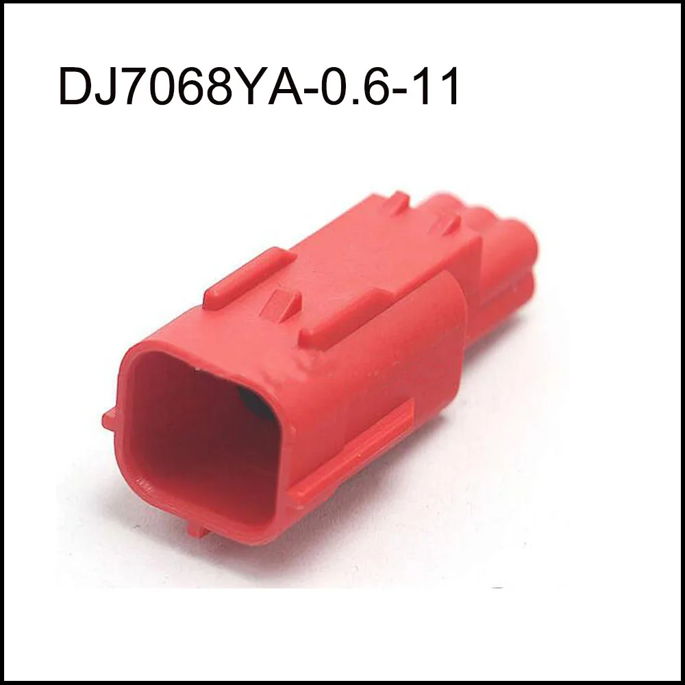 100SET DJ7068YA-0.6-11 auto Waterproof cable connector 6 pin automotive Plug famale male socket Includes terminal seal