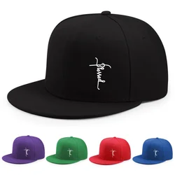 Hats for women in spring and summer, outdoor flat brimmed hats for men, hardtop breathable wide brimmed hip-hop hats, American s