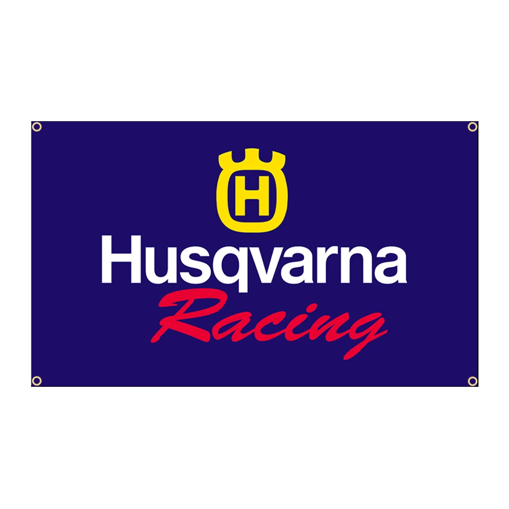 

90*150cm HUSQVARNAS FLAG