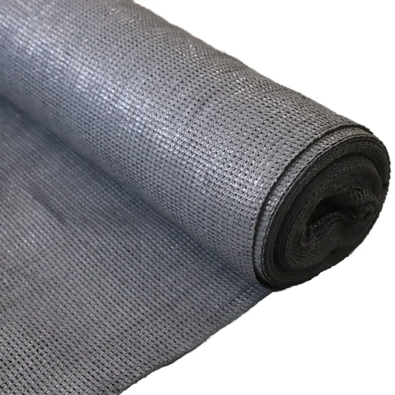 Grey Color HDPE Mesh Fabric Roll Garden Sunshade Net Balcony Privacy Screen Pergolas Sun Shade Mesh