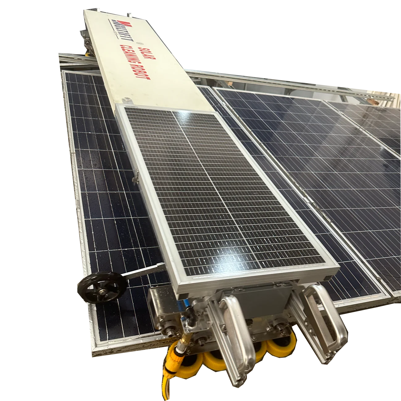 MULTIFIT Solar Panel Cleaning Robot With Self-charging System For Solar Pv Cleaning Machine Fully Automatic Solar Cleaner System