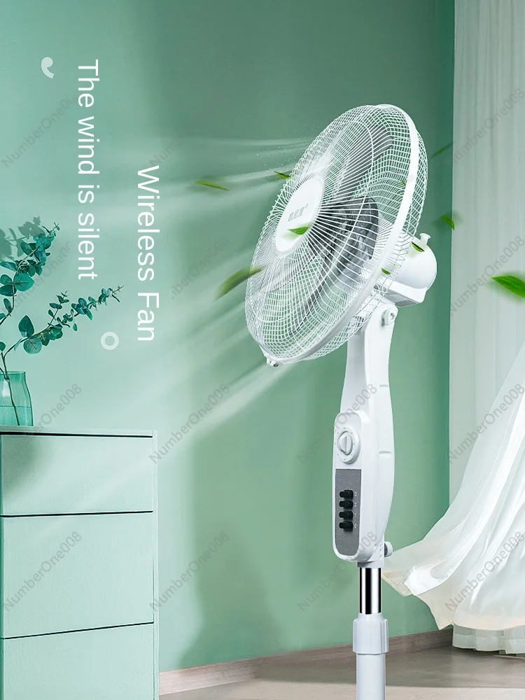 Stop Electric Fan Emergency Special Floor Fan Strong Wind Power Can Be Rechargeable Outdoor Without Plug-in