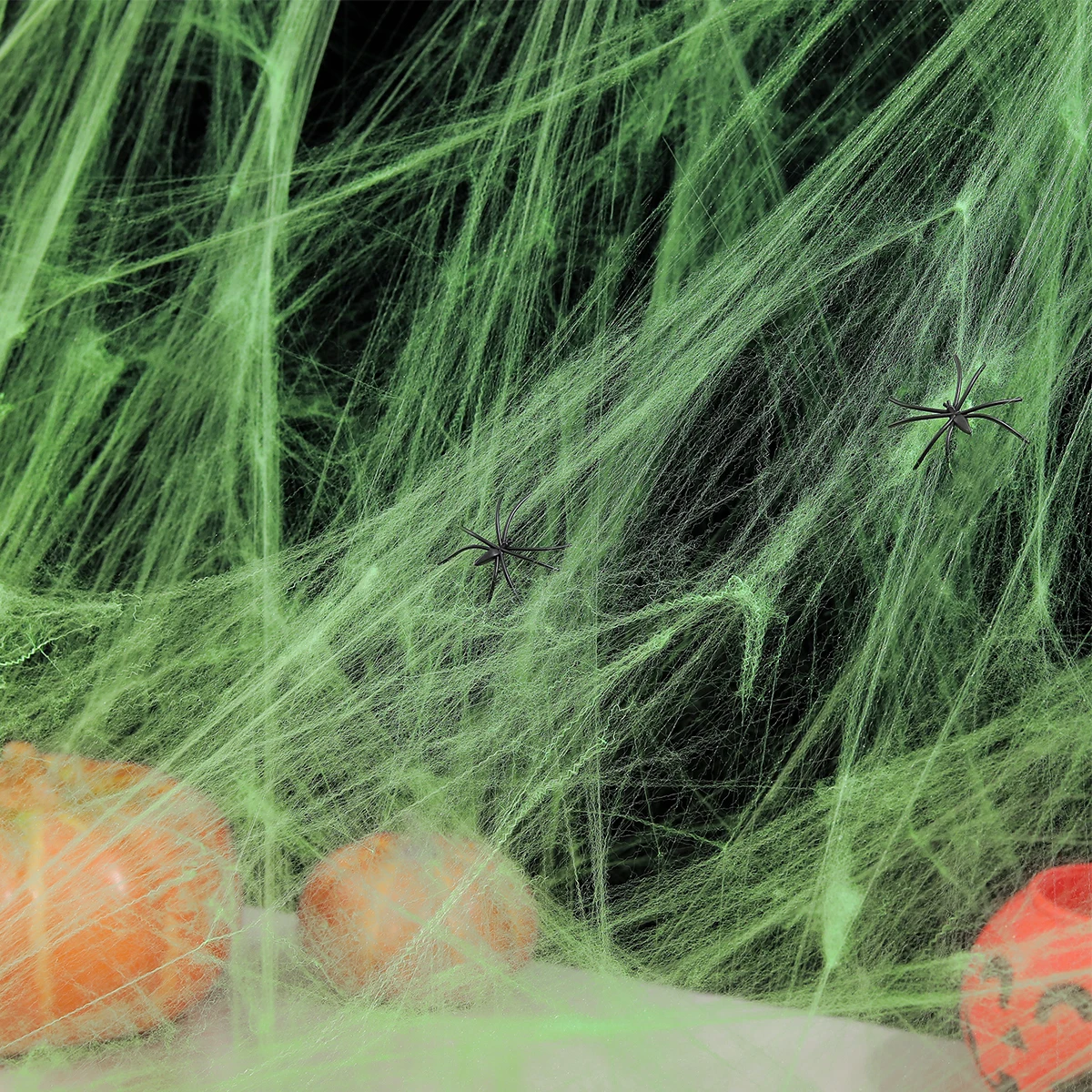 هالوين نسيج العنكبوت منزل مسكون بار ديكور الحفلات الدعائم تخطيط المشهد 1 مجموعة من 20 جرام #5