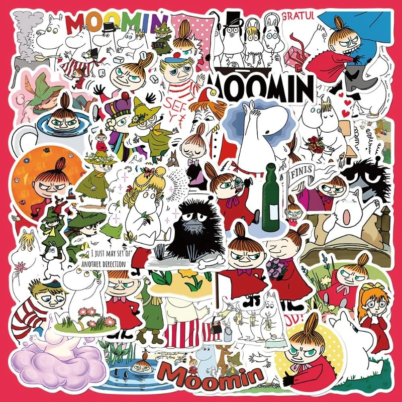 Autocollants créatifs Moomin V - Anime Cosplay Instagram avis et prix