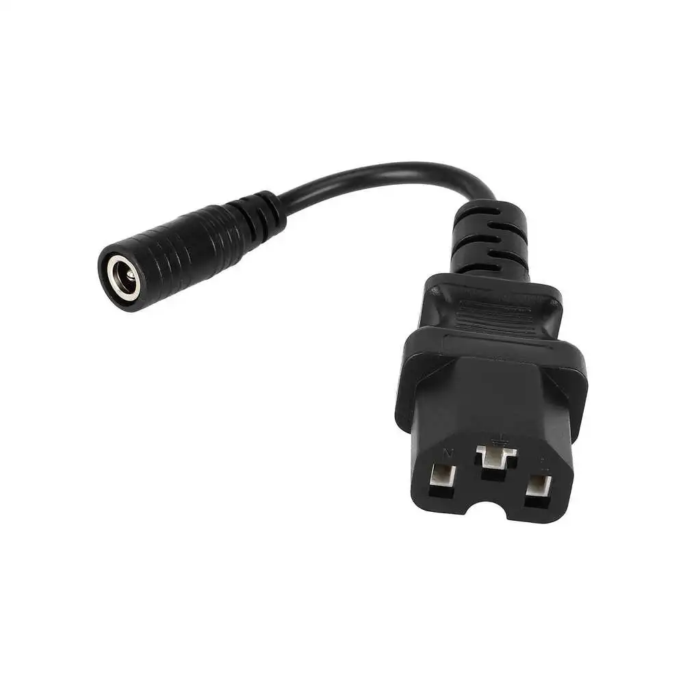 Câble adaptateur de chargeur DC2.1 à DC2.5 avec connecteurs d'aviation grands et petits, compatibilité polyvalente, connexion Stable