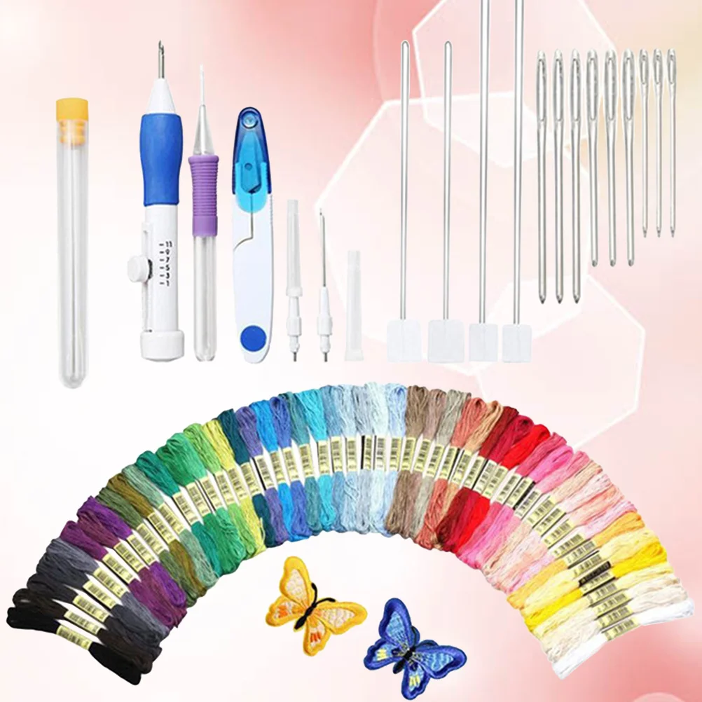 

Bookbinding Tools Kit Stainless Steel Needles Smooth Bone Folders Diy Handmake Sewing Set Embroidery Stitching Tool Sewing