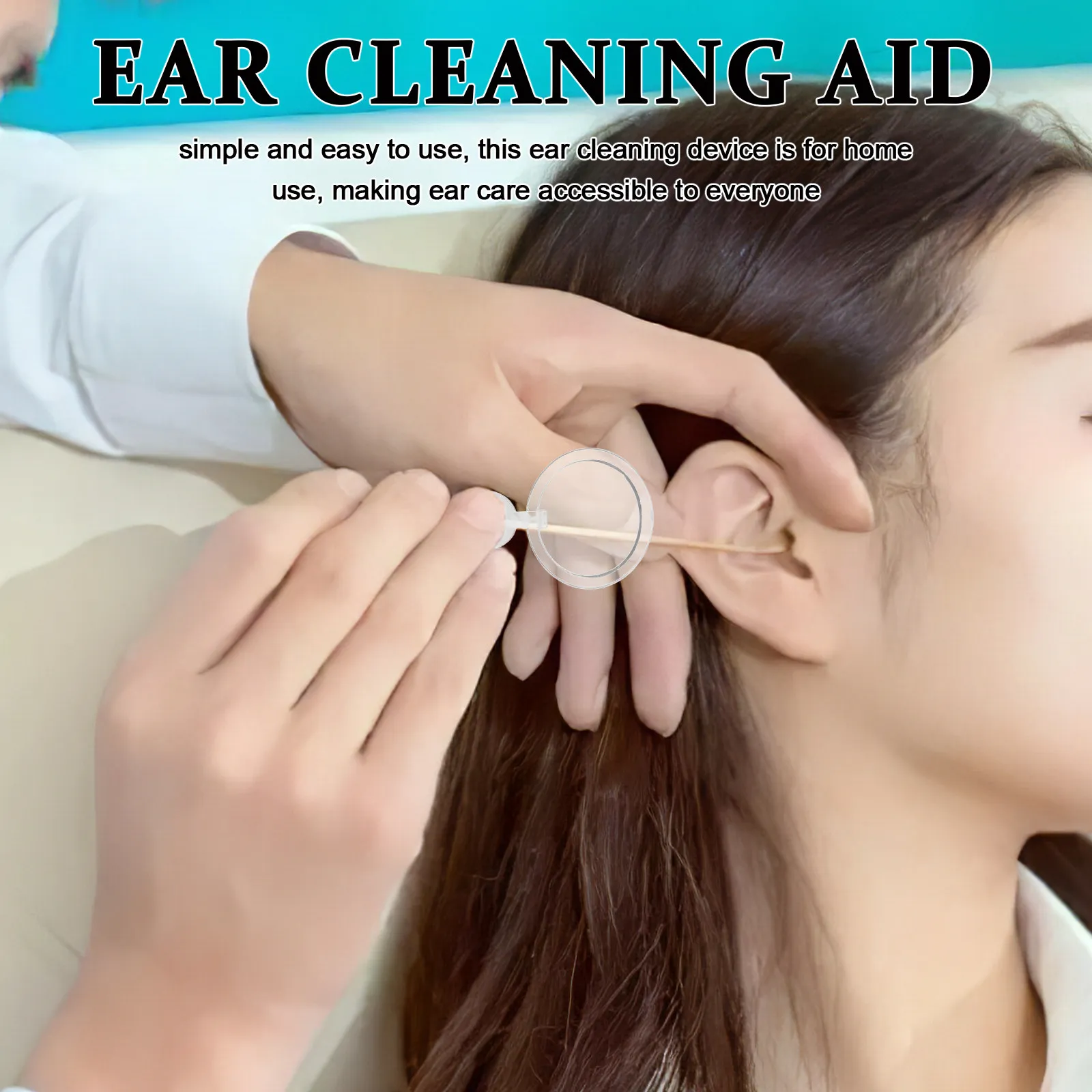 10Pcs Ear Cleaning Aid Adjustable Magnifier Lens Enlarging Lens for Accurate Earwax Removal Tool Kit Comfortable Grip