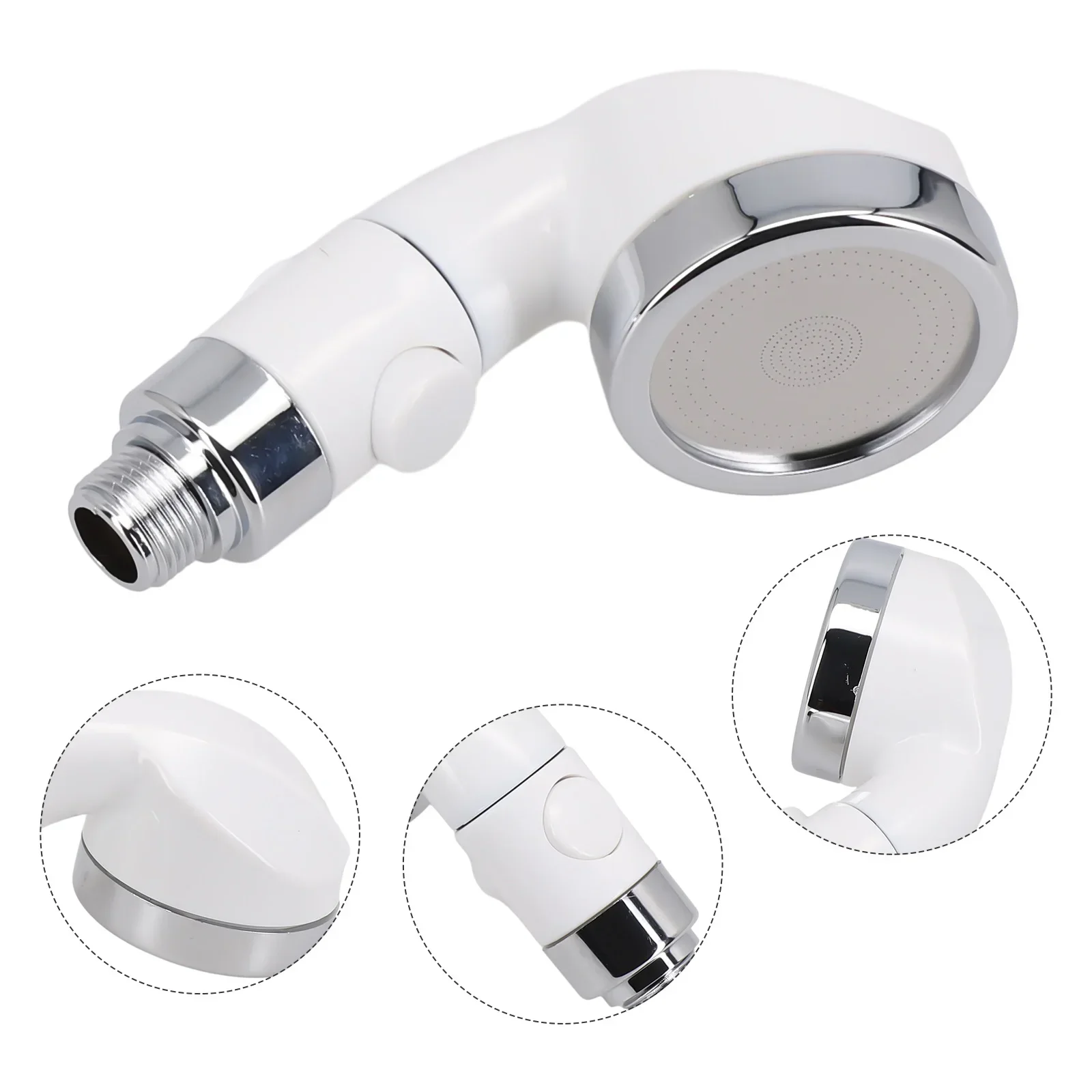 Practical High Quality Shower Head Shower Nozzle For Barber Shop Hair Salon Pressurized Water Stop Shampoo Bed