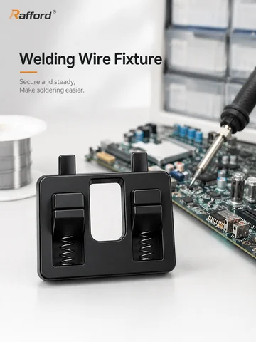 RaffordWelding Wire Fixture Adjustable Suction Bracket Soldering Table Clamp for PCB Motherboard Electronics Repair Locator Tool