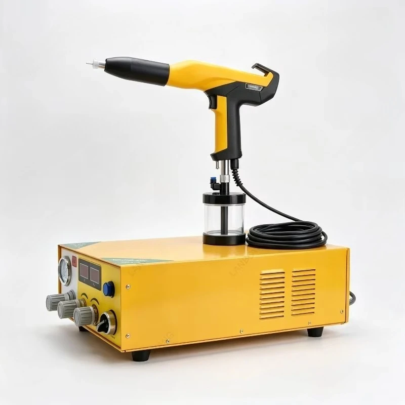 New Electrostatic Powder Coating Spray Machine Portable Powder Spraying Equipment For Laboratory Use