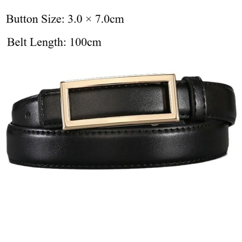 Ceinture en cuir au Design de luxe rétro pour femmes, décontractée, tendance, boucle ardillon, polyvalente, sangle de taille d'affaires
