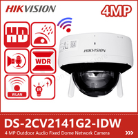 Hikvision 4MP Wifi Dome IP Camera DS-2CV2141G2-IDW Outdoor Two-way Audio Wireless 2K Security CCTV Night Vision Motion Detection