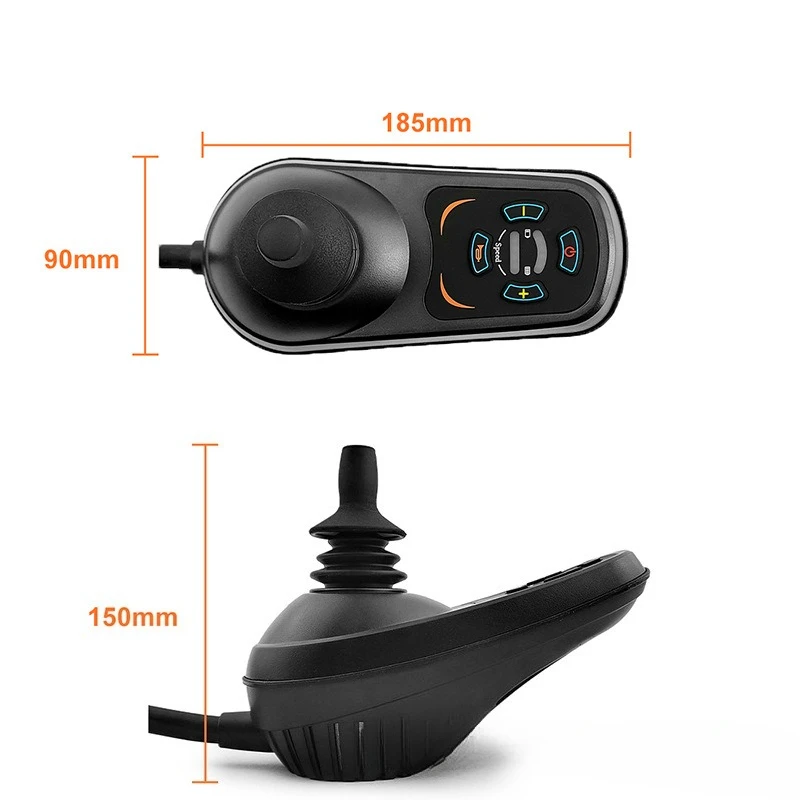 With remote control 24V dual drive brush motor joystick controller forward and reverse maximum current 45A