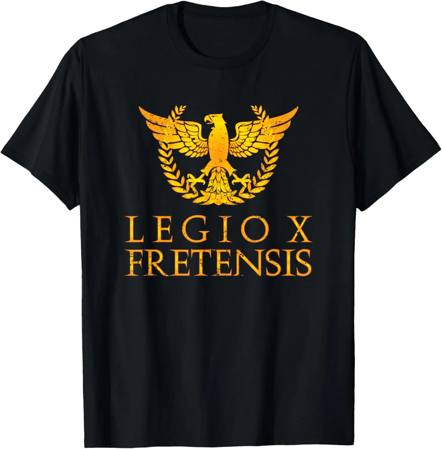 Legio X Fretensis Legión Romana SPQR hombres camiseta manga corta Casual 100% algodón camiseta