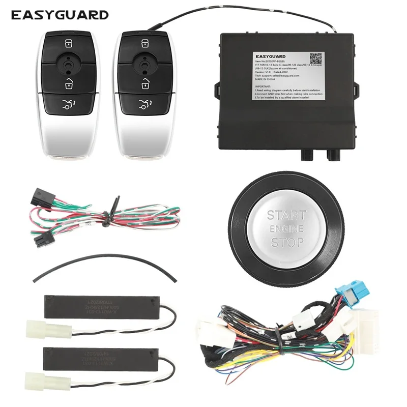 

Дистанционный стартер EASYGUARD CAN BUS PKE подходит для benz SLK 04-11,CLS 07-10,CLK 04-06,G Class 09-11, E class 06-08 кнопка пуска