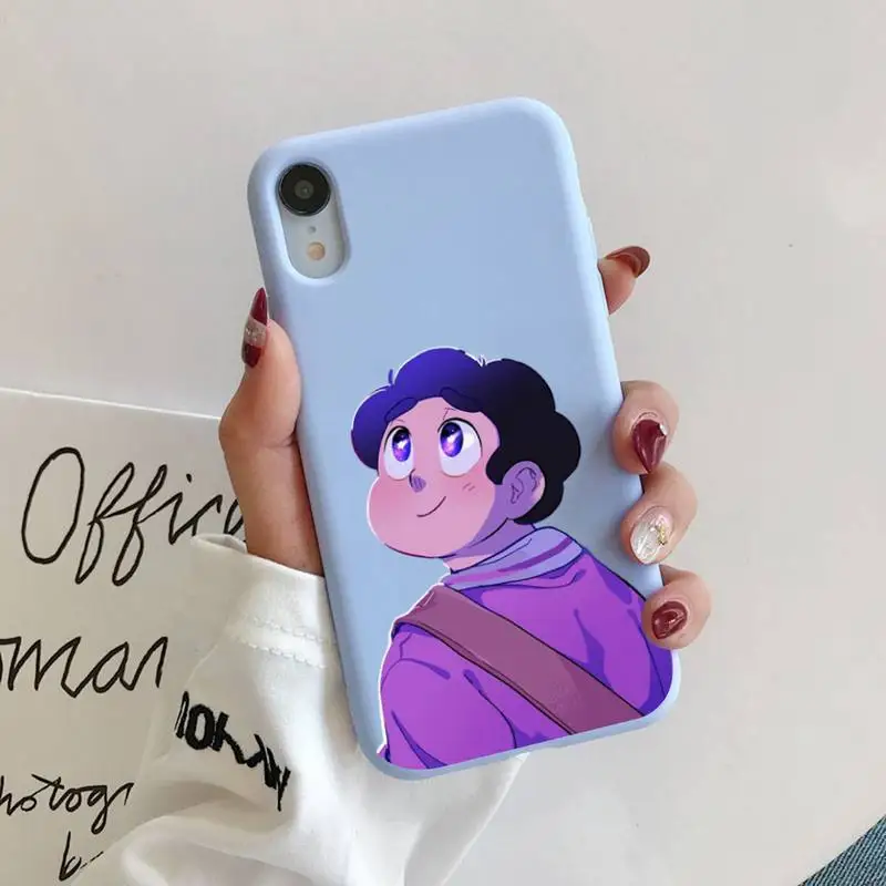 Steven Universe Phone Case Soft Solid Color for iPhone 11 12 13 mini pro XS MAX 8 7 6 6S Plus X XR