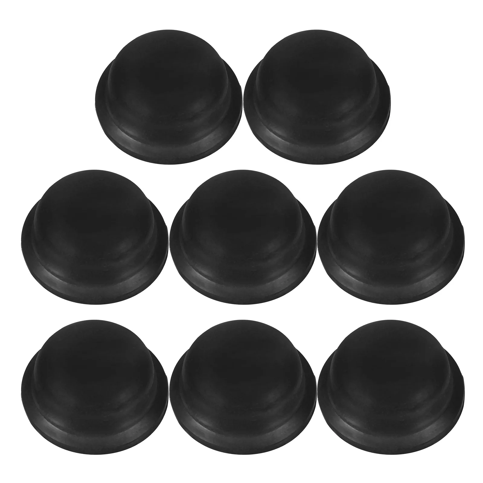 

8pcs Sun Umbrella Accessories 2Cm Universal Replacement Tips Sturdy End Cap Fittings For Patio Portable Umbrellas Black Umbrella