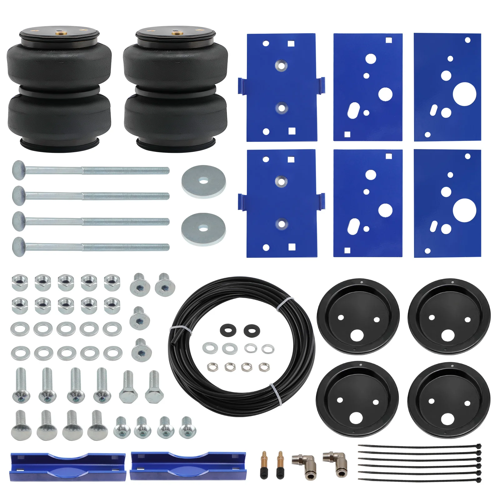 Kit de nivellement de suspension pneumatique Air Helper compatible avec Dodge Ram 2500 Pickup 2500 2014-2026