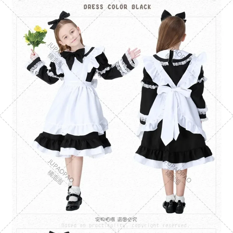 Alice Party Girls Wonderland Dress Carnival Stage Performance Prom Party Fancy Costume Princess Dresses Art Shooting Clothes