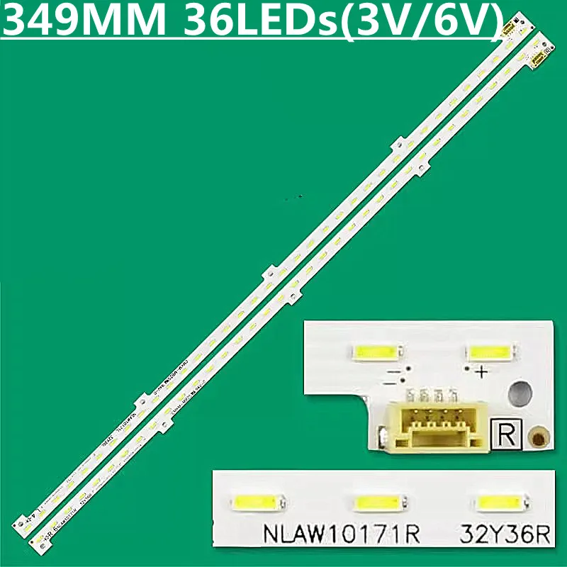 

10kit LED Backlight Strip 36lamps CMKM_MB2S NLAW10171L NLAW10171R 32Y36L 32Y36R For TX-L32RX34 TX-L32EW5 TH-L32X50C STM320A72