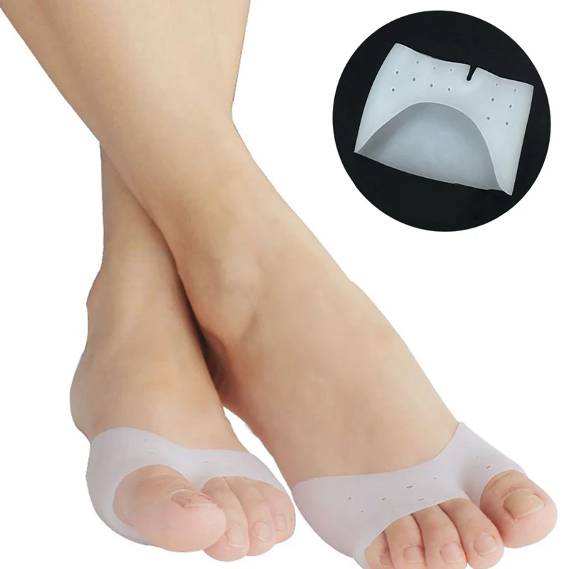 

1 Pair Girls Women Belly Ballet Half Shoes Split Soft Sole Paw Dance Feet Protection Toe Pad Well Feet Foot
