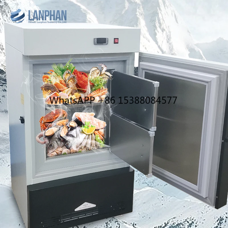 

Lanphan 80L 328 Liter Laboratory Deep Freezer -86 Degree Chest Ultra Low Temperature Freezer