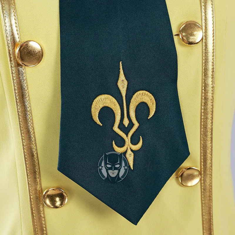 زي كود Geass التأثيري Lelouch Lamperouge وCC لعب الأدوار زي موحد عالي الجودة للرجال والنساء Comic Con