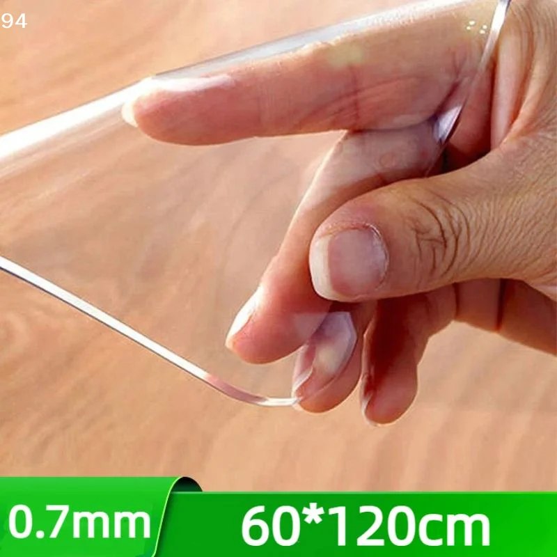 Clear PVC Table Protector Waterproof And Oil-proof Placemats Desk Mats Anti-Scratch For Kitchen DiningNF stationery