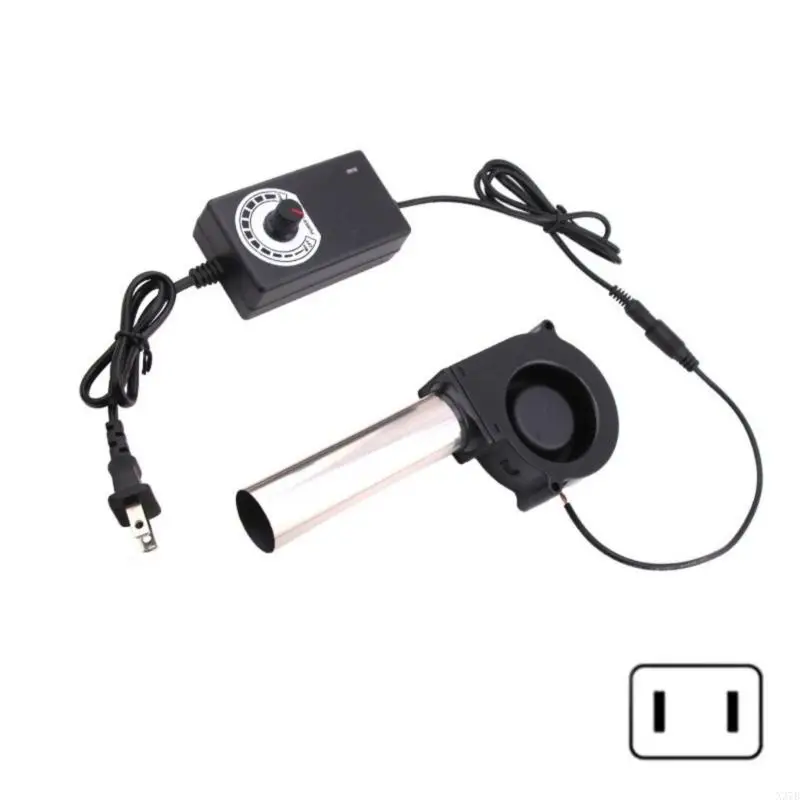 BBQ BLOWER BBQ PORTABLE BBQ พัดลมลมลมพัดลมพัดลมอากาศพัดลมอากาศบาร์บีคิว 12V 12V