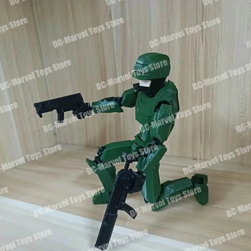 In Stock 3d Printed Dummy 13 Attacking Giants Commander Swat Military Police Elf Revenge Joint Mobility Anime Action Figure Toys