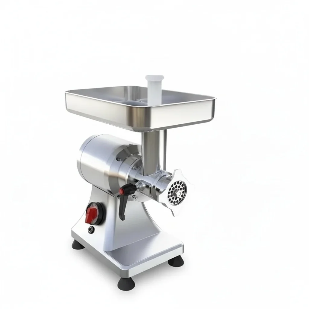 

Commercial Electric Meat Grinder, 735W Power, Electric Sausage Stuffer, Meat Mincing Machine, 440x270x514mm, 21.5kg, Heavy Duty