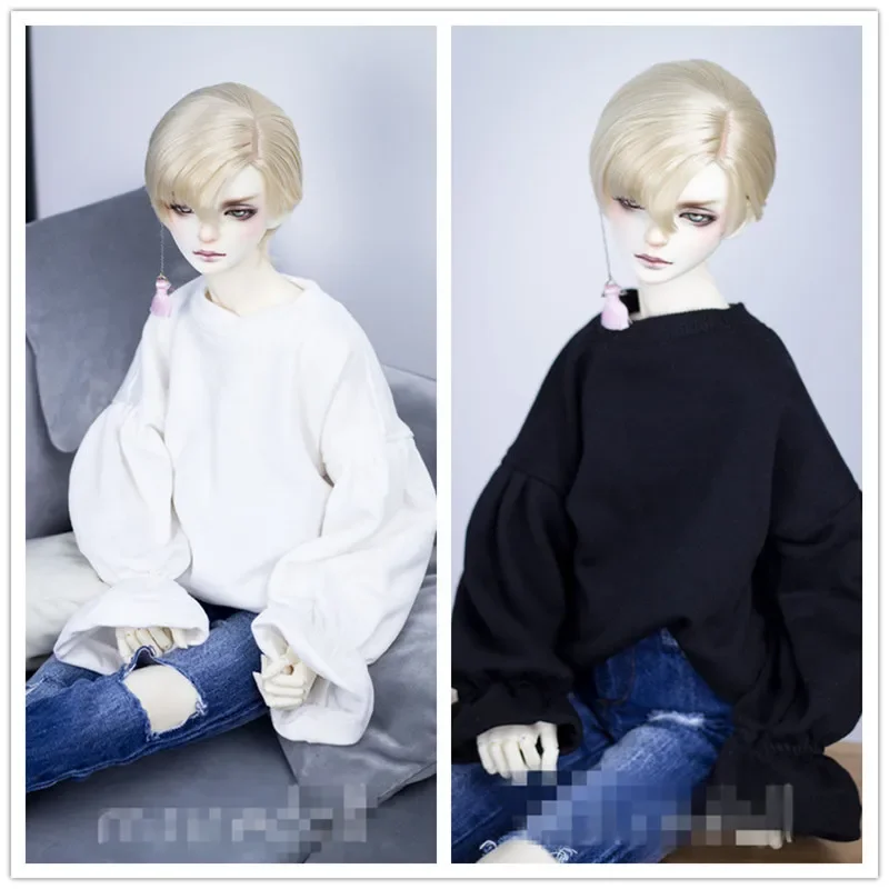

Custom Cool Casual Lantern sleeve Shirt for BJD Doll 1/4 1/3 SD13 SD17 Uncle Doll Clothes CMB154