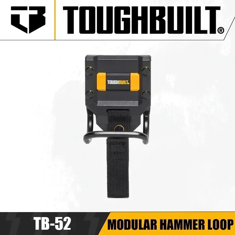 TOUGHBUILT Modularer Hammer-Aufhängehaken Multifunktionaler Schnellaufhängehaken für Hammerkopf-Aufbewahrungstasche TB-52