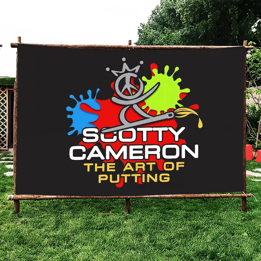 Fashion S-Scotty-Y Logo C-Cameron Flag Suitable For Party Club Outdoor Interior Wall Decoration Banner Fans Gift