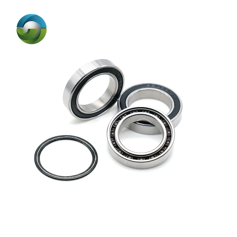 

S6802 2RS Stainless Hybrid Ceramic Bearing 15x24x5 mm ABEC-9 (1pcs) Bicycle Bottom Brackets & Spares Si3N4 Ball Bearings