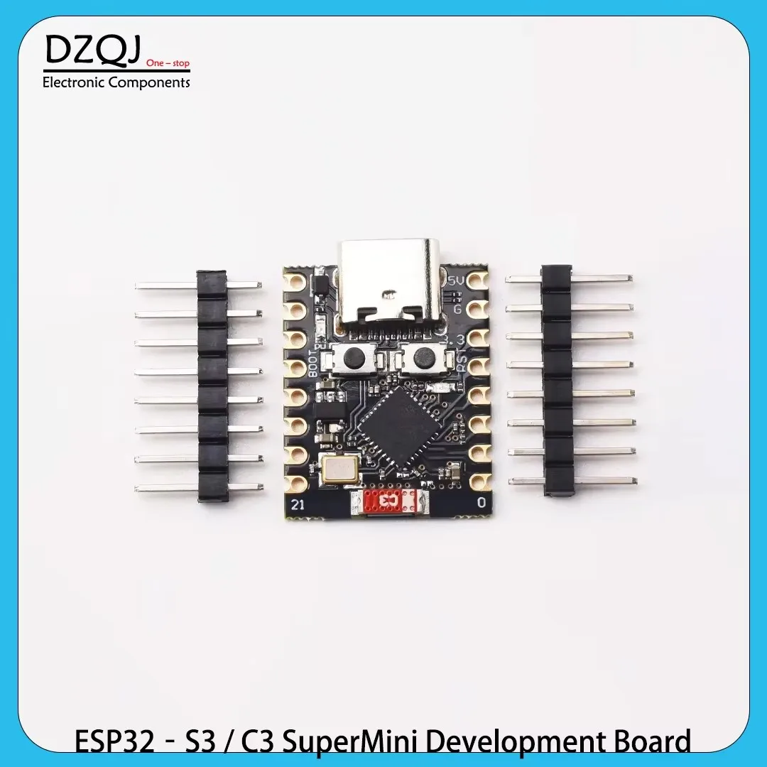 DZQJ ESP32 S3 C3 슈퍼미니 개발 보드 WiFi 블루투스 ESP32-S3 ESP32-C3 미니 모듈 (아두이노 IoT ESP32 슈퍼미니용)