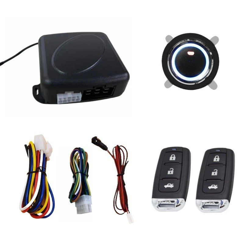 Car One-click Start, Keyless Entry, Remote Control To Open The Central Door Lock System