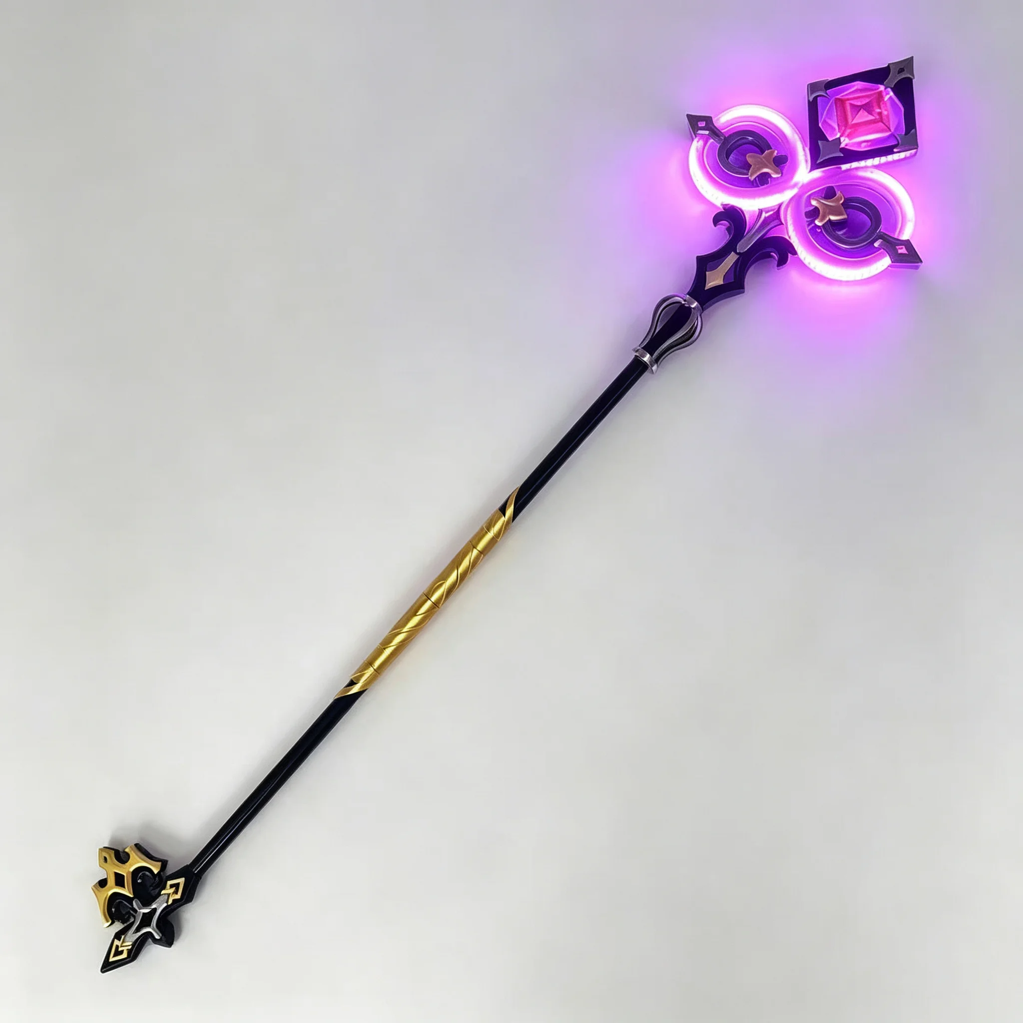 Herta Cos Luminous Staff Weapons Game Honkai Star Rail Cosplay Prop Length 170CM Prop Halloween Christmas Party Accessories