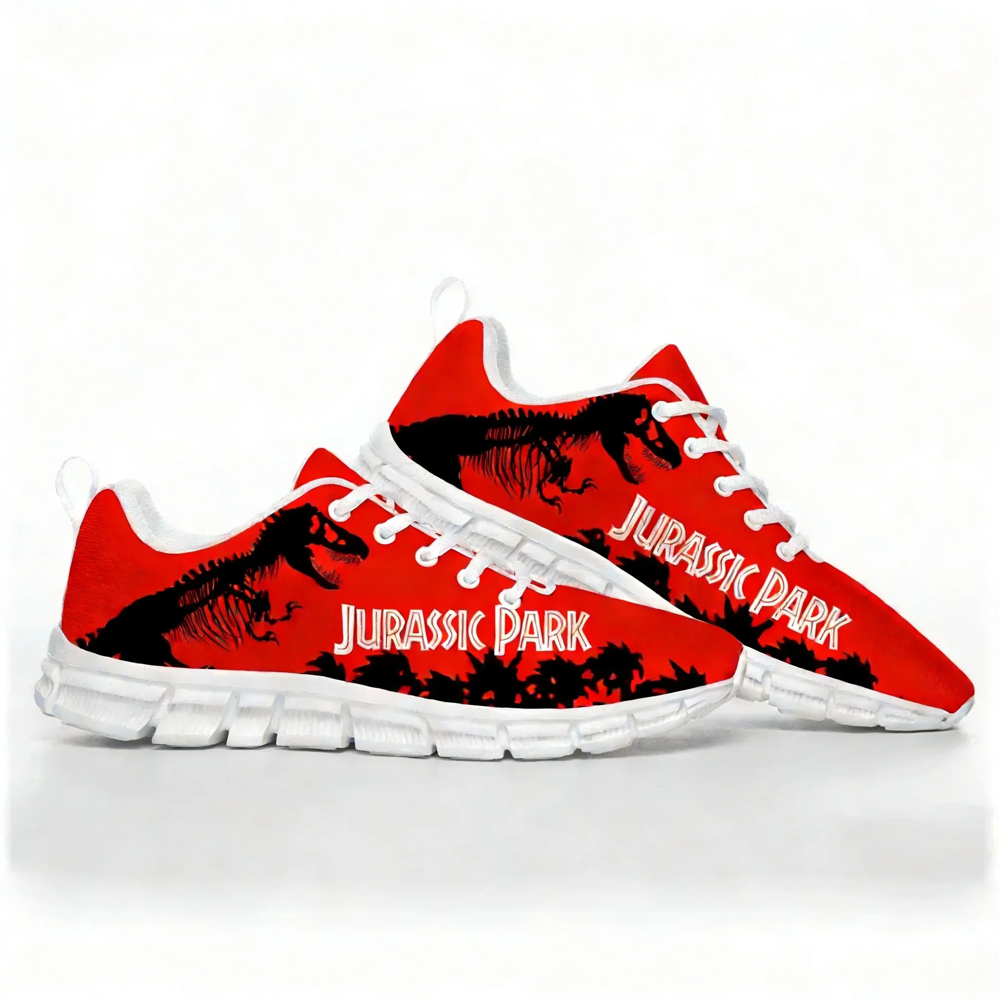 

Dinosaur World Cartoon Jurassic Park Sports Shoes Mens Womens Comfortable Sneakers Custom High Quality Couple Shoe