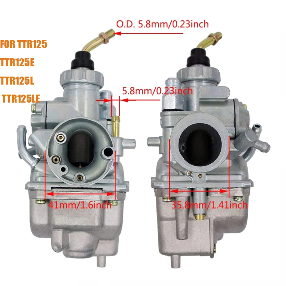 

Carburetor and Fuel Switch Valve Petcock for Yamaha TTR125 TTR-125 Carb 2000-2007 Motorcycle TTR125LE TTR125 TTR125E TTR125L