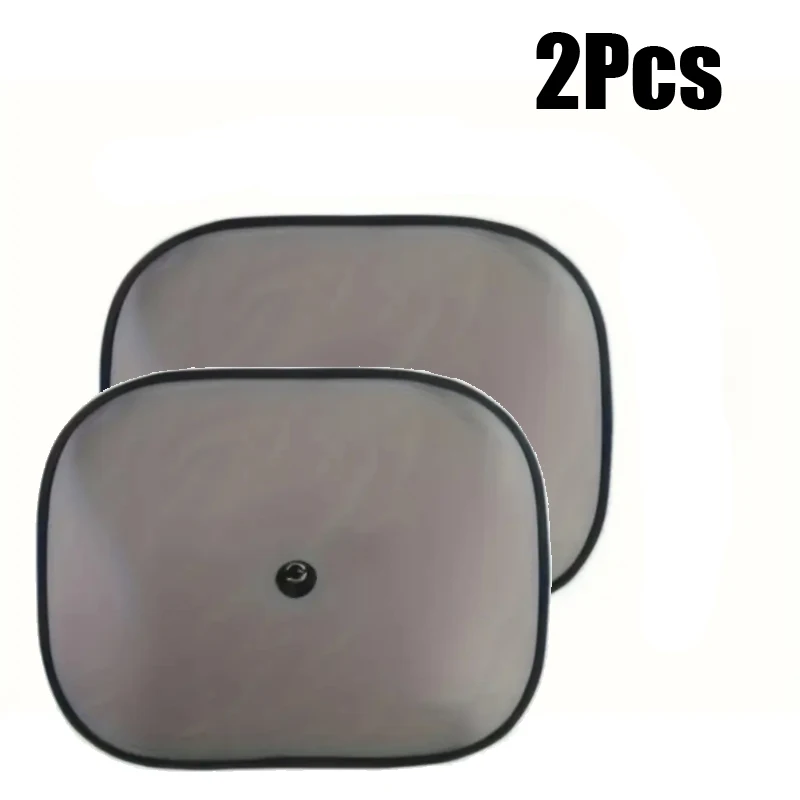 

2Pcs/Set Car Curtains 44x36cm Sunshade Blocker UV Mesh Sun Shades For Front Side and Rear Window Car Accessories Sucker