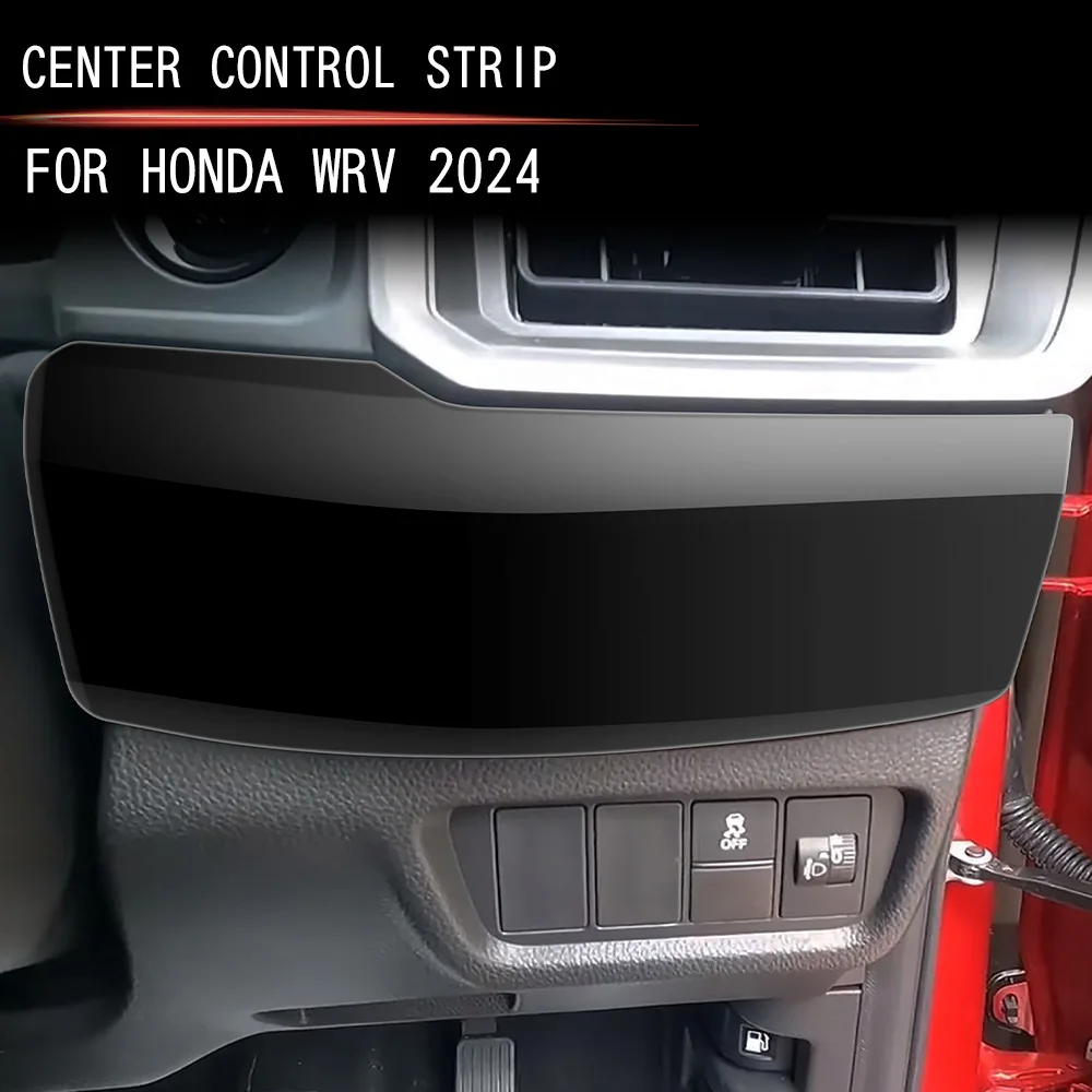 

RHD для HONDA WR-V WRV 2024 2025 ABS внутренняя центральная консоль передняя приборная панель воздушный переключатель Co-pilot Strip декоративные аксессуары
