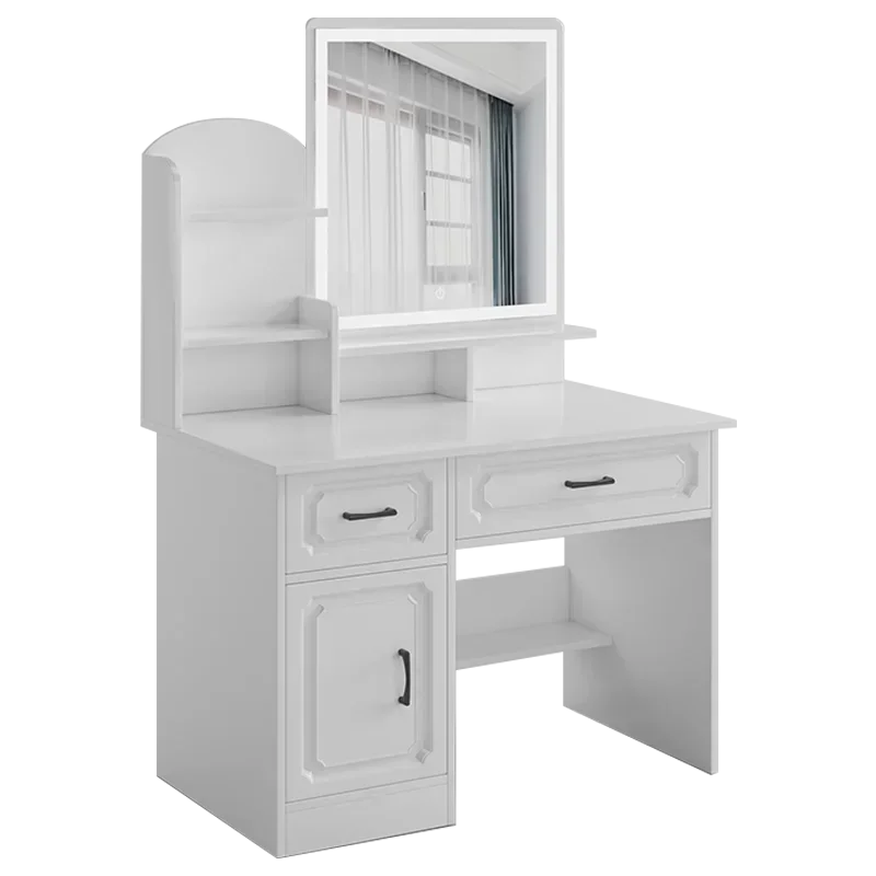 

White Lacquer Dressing Table Bedroom Mirrors Drawer Toiletries Dressing Table Cabinets Living Room Penteadeira Bedroom Furniture