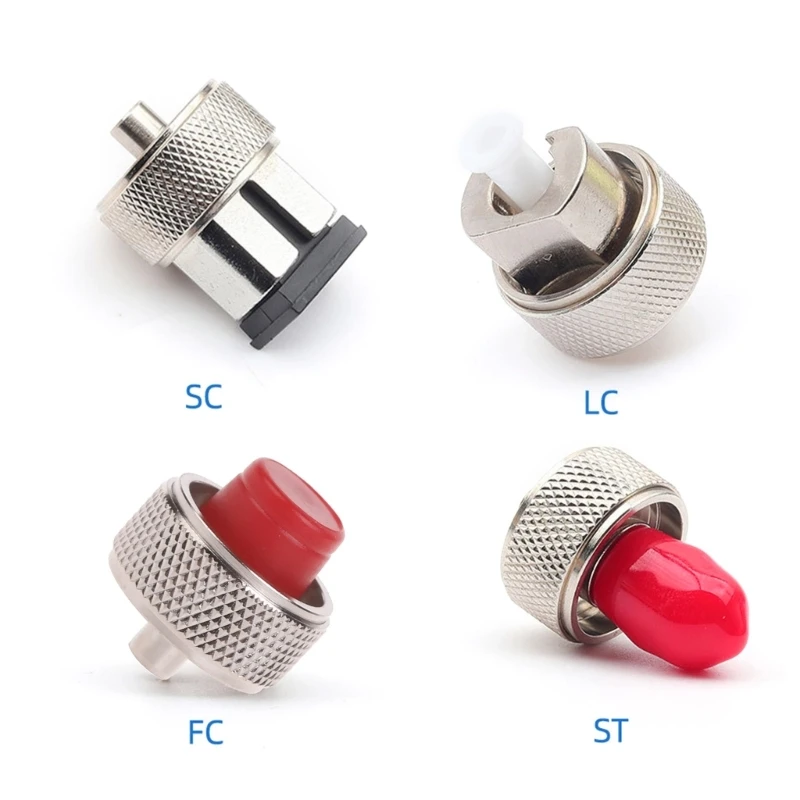 Comapct Fiber Connector Optical Fiber Convertor Adapter for FC ST Quick Connector Suitable for Industrial