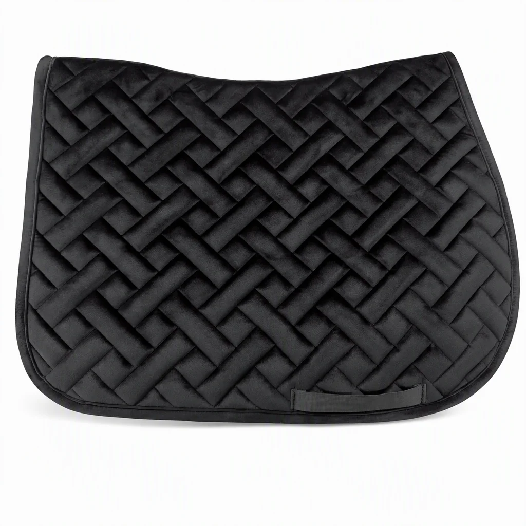 Customized Eco‑friendly Western English Saddle Pad with Polycotton Lining Comfort Horse Bell Boots