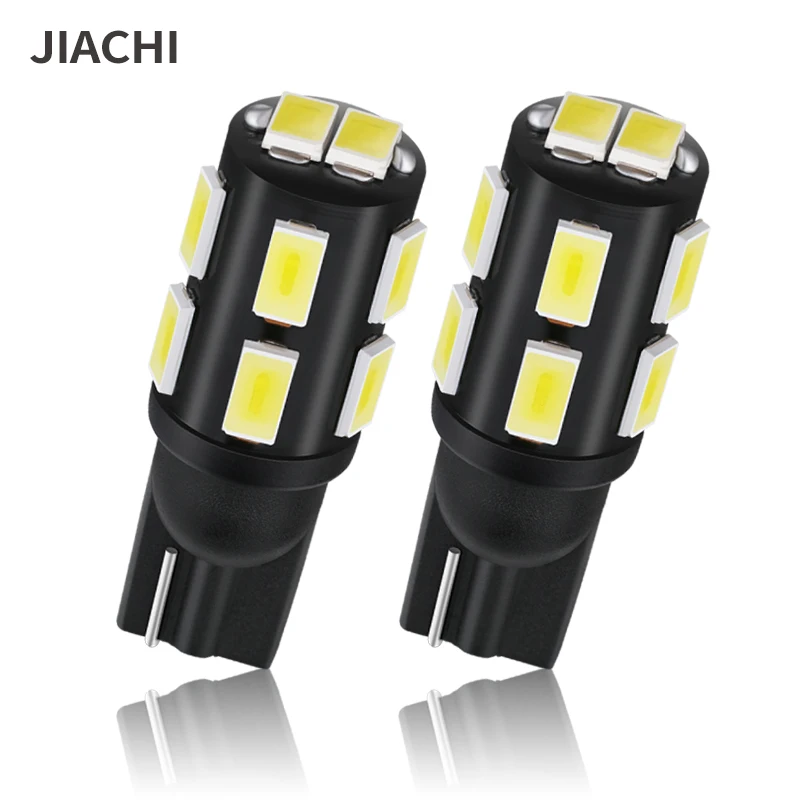100PCS Canbus No Error Auto Car Interior Light 12SMD 5630Chip White Instrument Lamp dc12v T10 W5W 194 501 Led