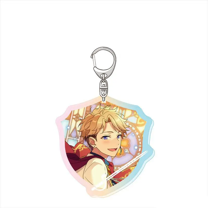 Loen Anime Store Ensemble Stars!!Shu Itsuki Brand New! Acrylic HD Figure Keychain Pendant Decor Fans Charm Gifts About 6cm