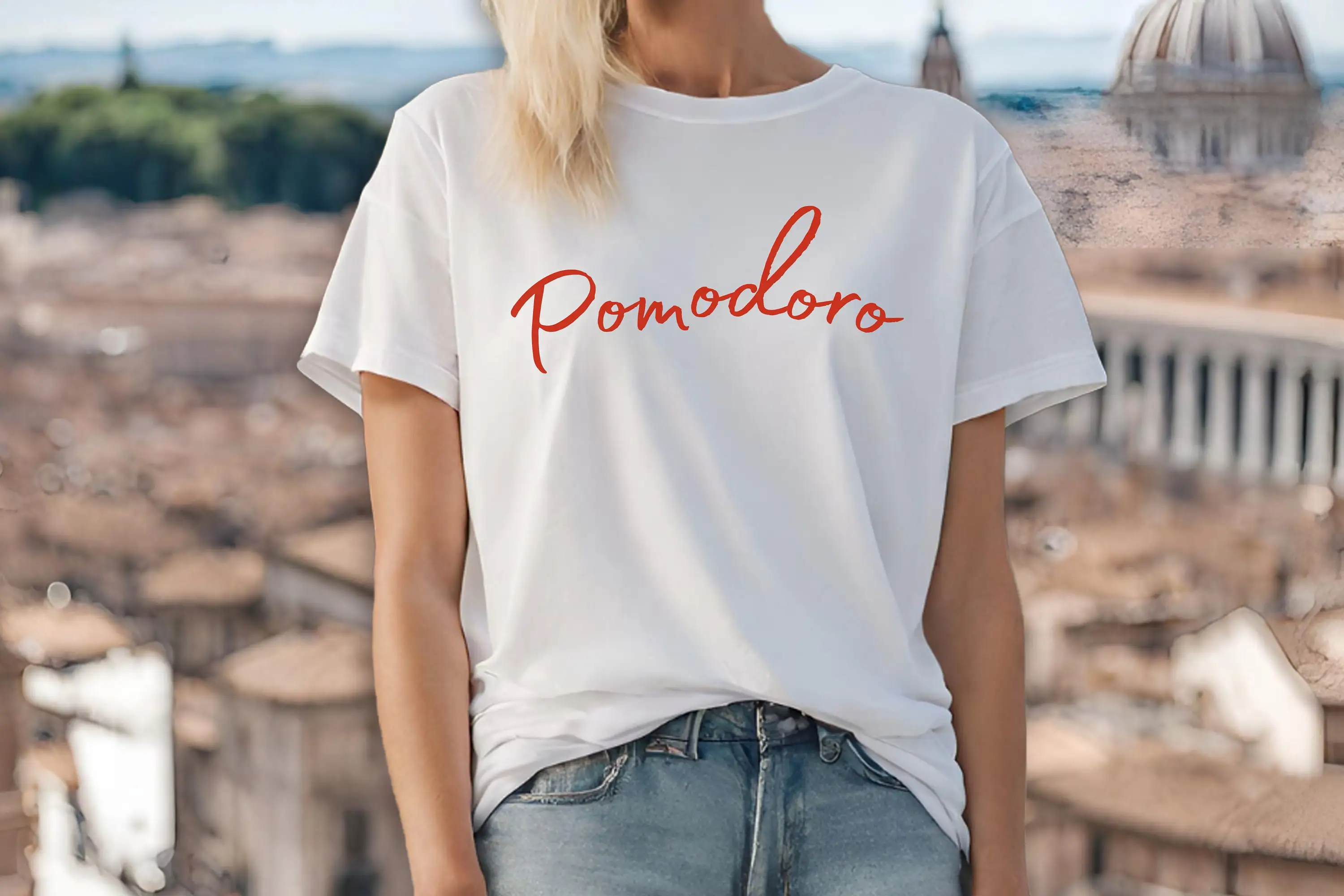 

Pomodoro T Shirt Tomatoes Love Italian Words Italy Trendy Food