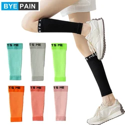 1Pair 23-32mmHg Calf Compression Sleeve Men and Women Wide Calf Sleeve Brace Compression Socks for Leg Support, Shin Splint